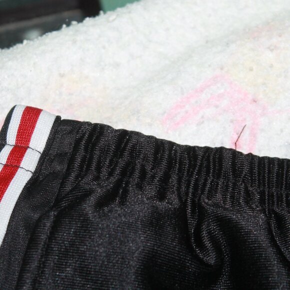 Vintage Starter Boys Black Striped Ankle Snap Basketball Pants Size XL (16-18) - Picture 2 of 11